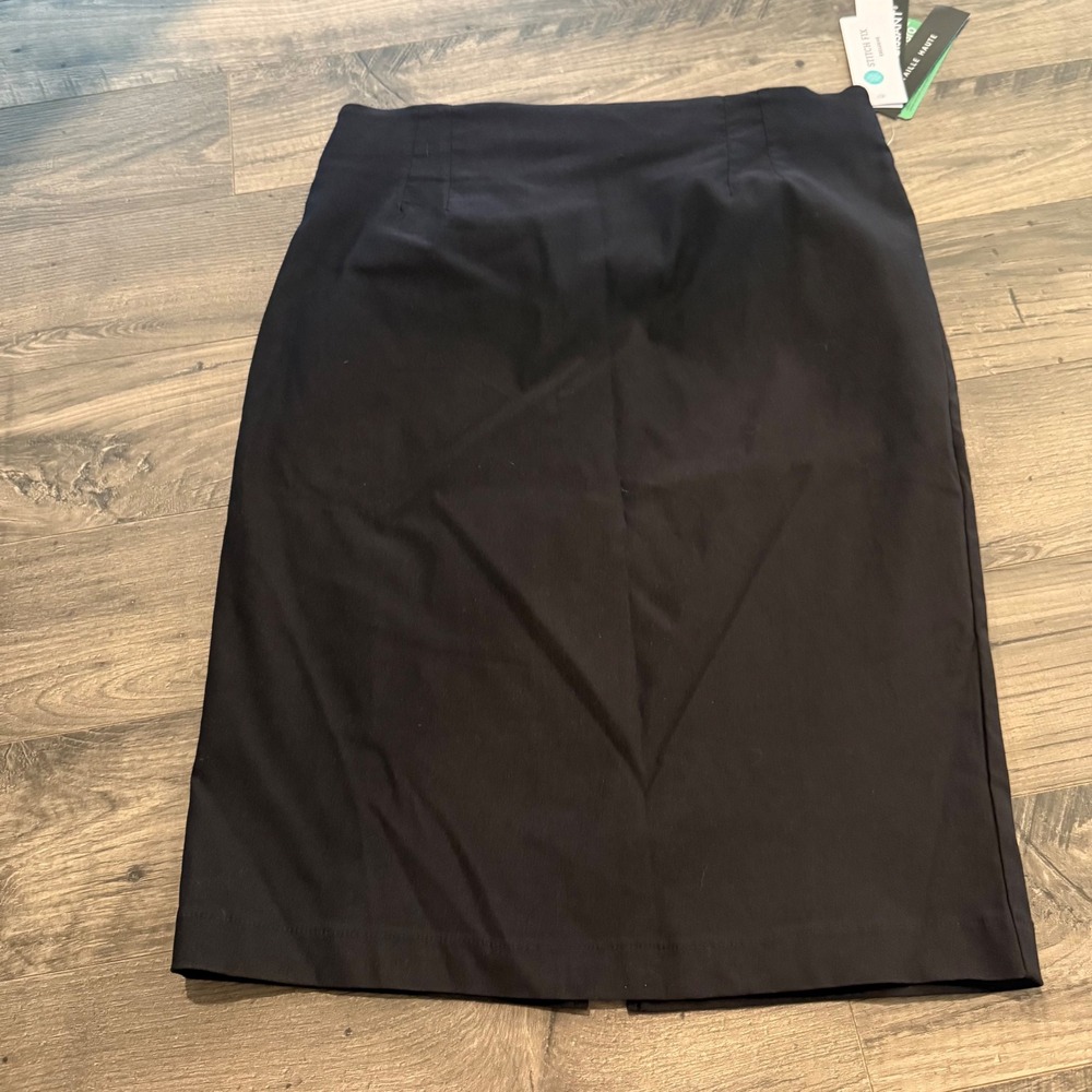 NWT Tribal Black High Waisted Pencil Skirt Stitch Fix Exclusive Size 12 New